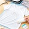 6 Pack: Cricut® White Blank Youth Crew Neck T-Shirt